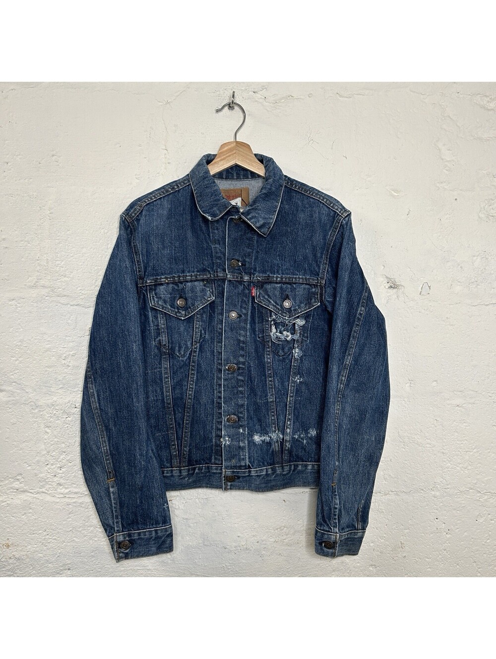 Vintage 70’s Levis Type 3 Denim Trucker Jacket 70505-0217